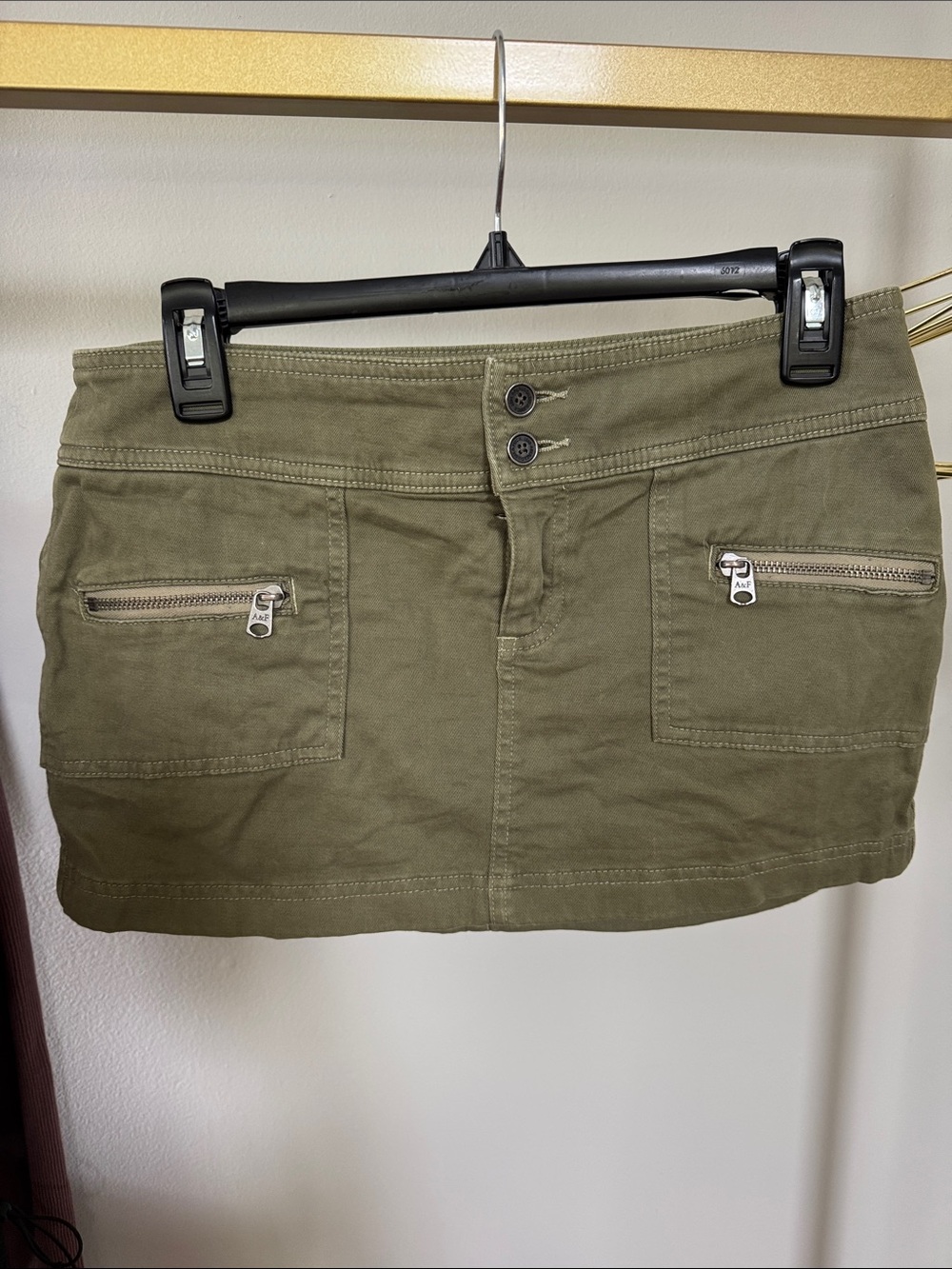 Abercrombie & Fitch Cargo Mini Skirt